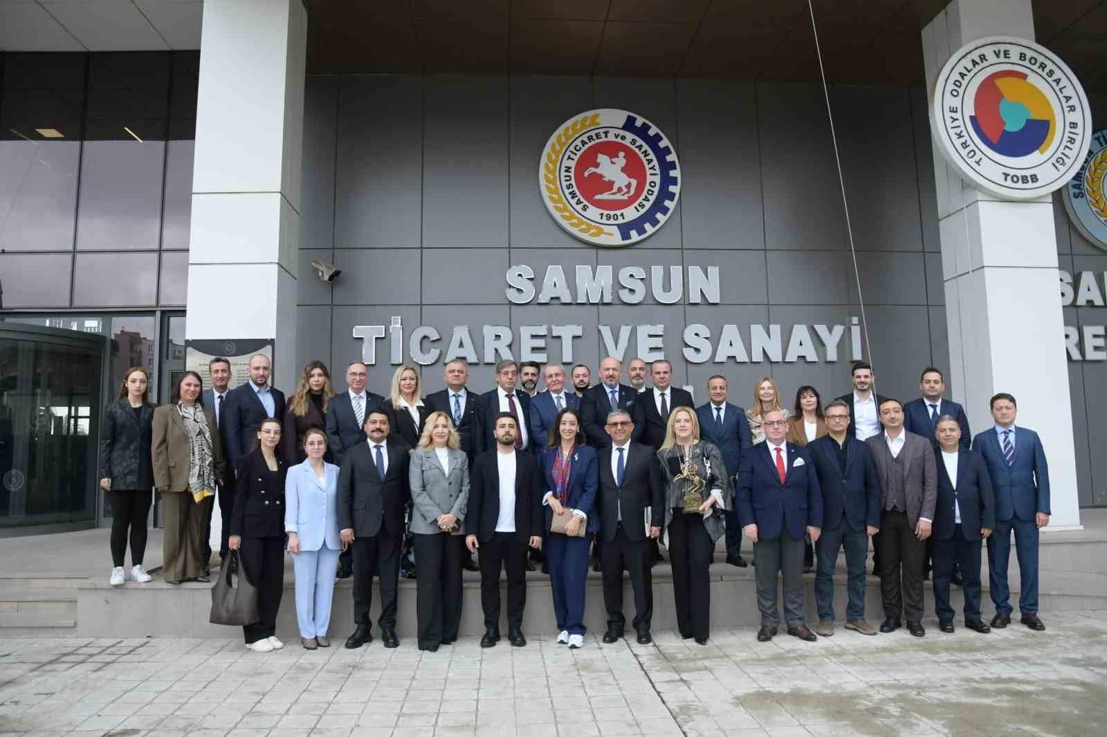 Samsun TSO’da yeni yatırım ve iş birlikleri görüşüldü
