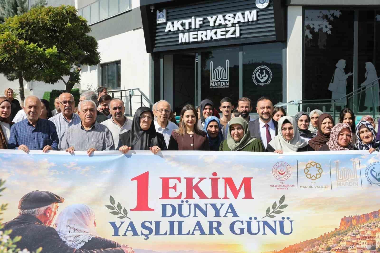 Mardin’de Dünya Yaşlılar Günü etkinliği