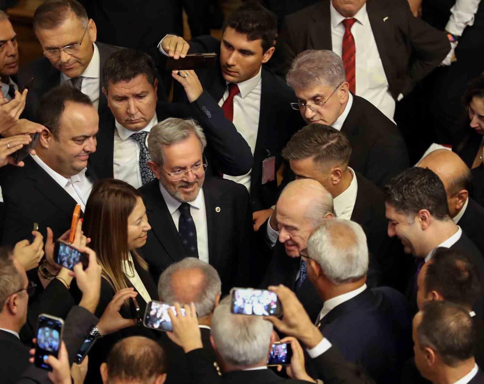 Rektör Fatma Aydın, Mecliste yeni yasama yılı resepsiyonuna katıldı