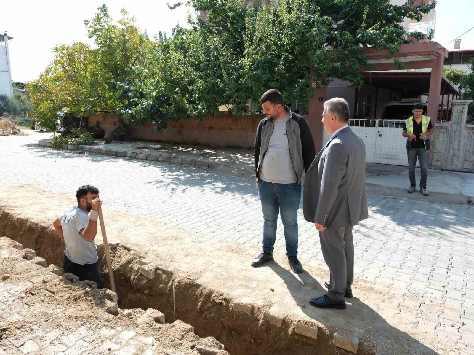 Buharkent’te Menderes Mahallesi doğal gaza kavuşuyor