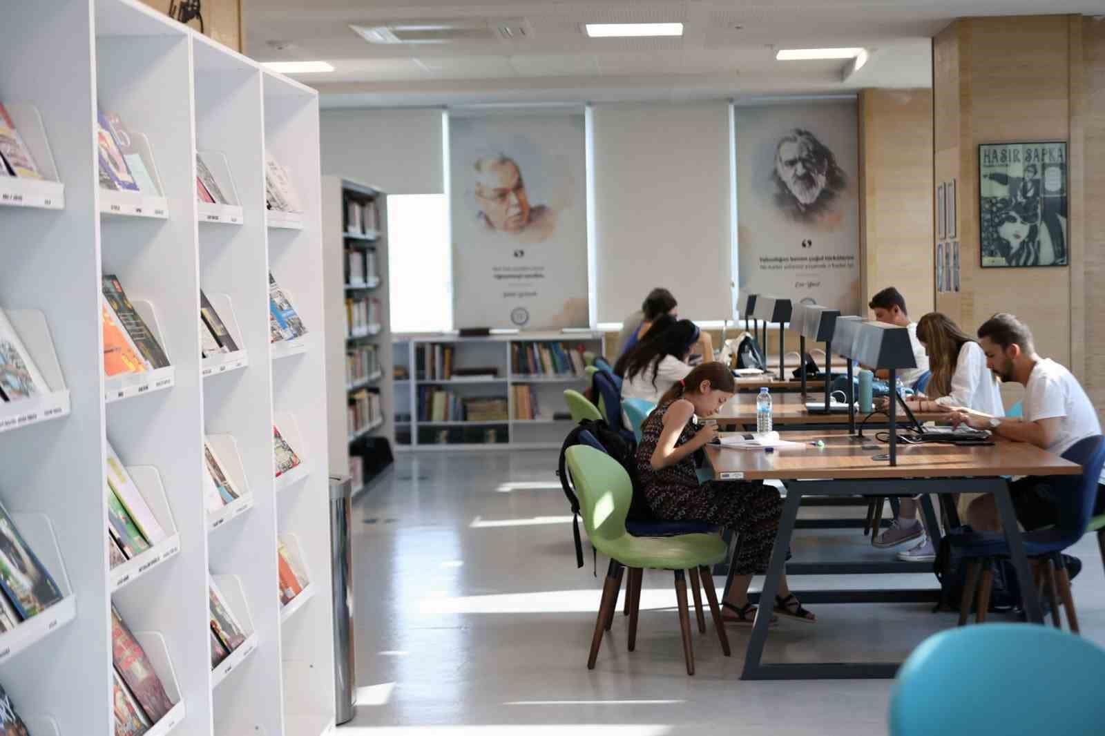 Muğla Büyükşehir kütüphaneleri 40 bin yayına ev sahipliği yapıyor
