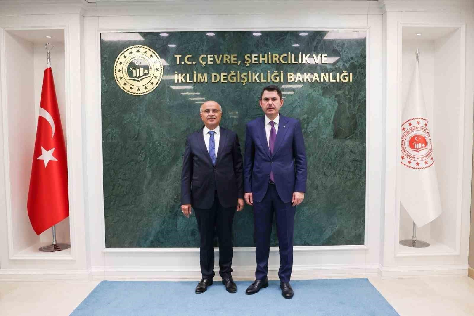 Başkan Sami Er, Bakan Kurum ile Malatya’nın geleceğini istişare etti