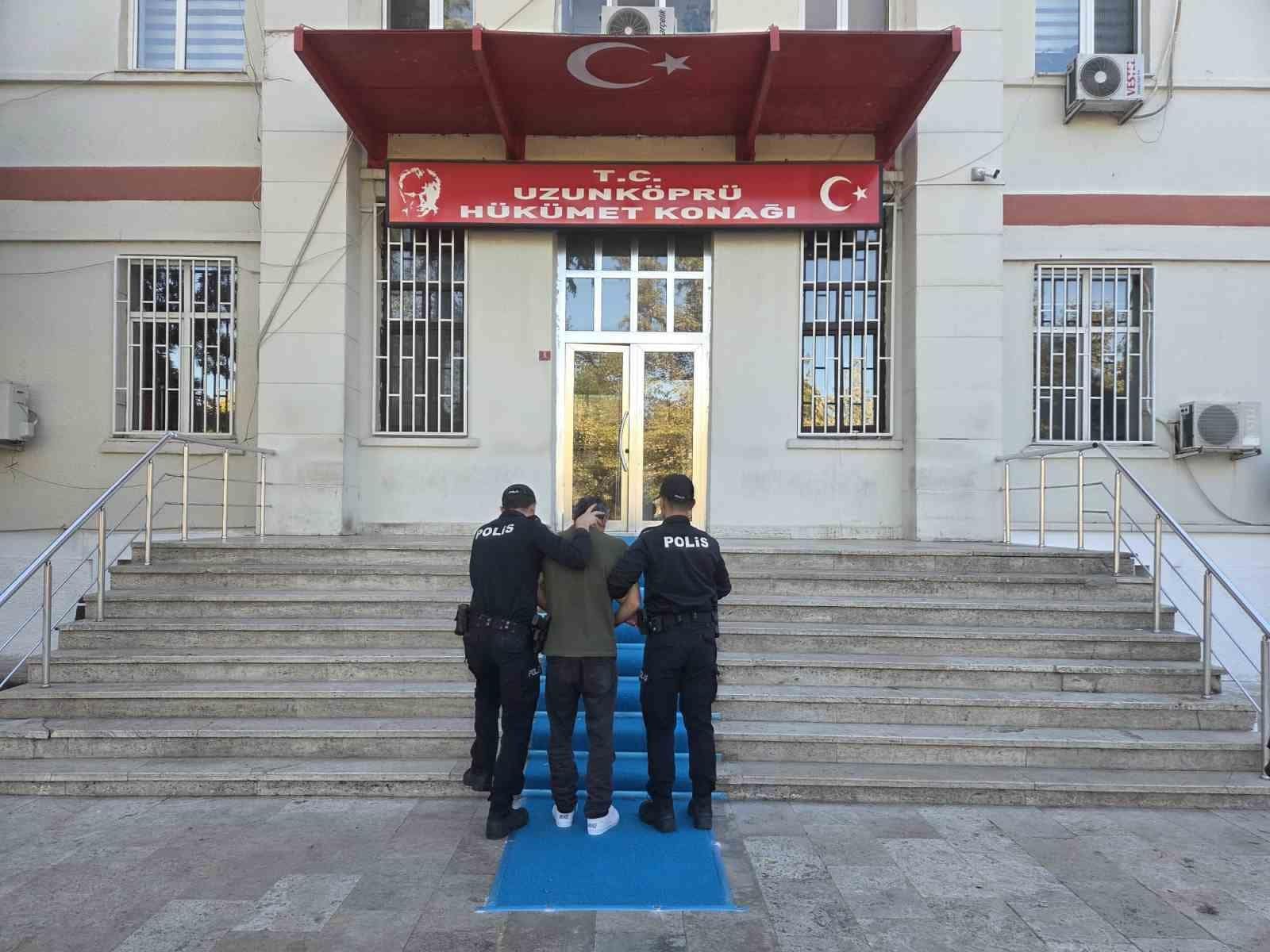 Edirne’de cinayet şüphelisi kısa sürede yakalandı