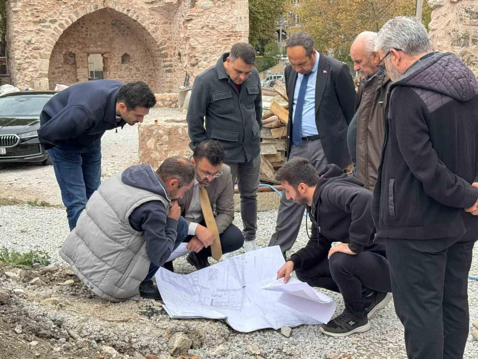 Yakup Çelebi İmaret Külliyesi ArkeoPark Projesi’nde sona yaklaşılıyor