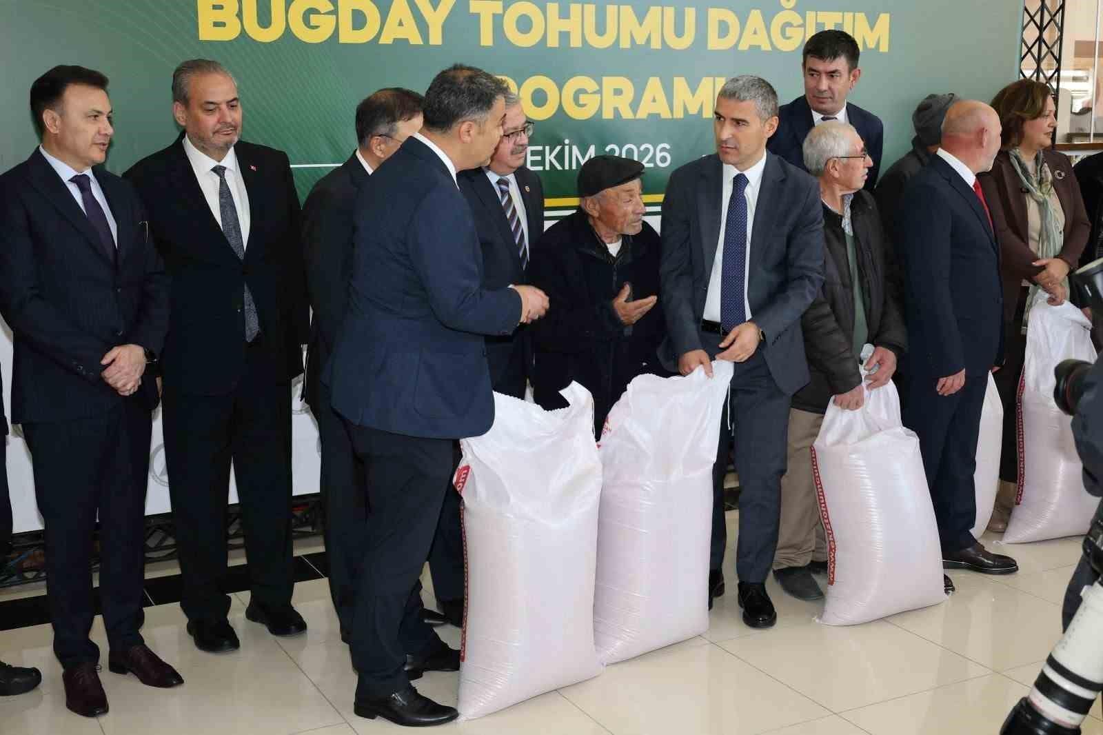 Üreticilere yüzde 50 hibeli buğday tohumu desteği sağlanacak