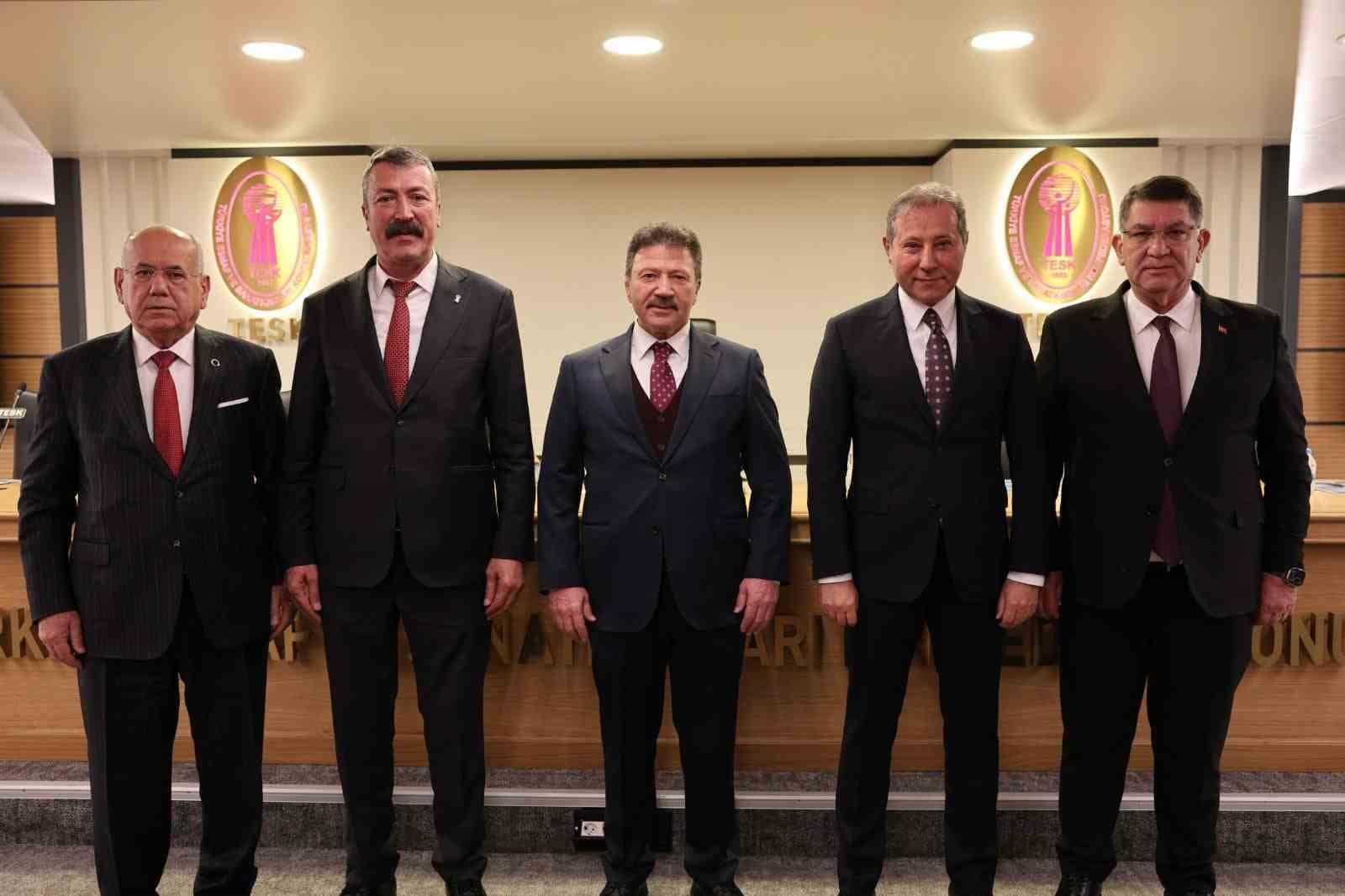 KONESOB Başkanı Muharrem Karabacak’a TESK’te üst düzey görev