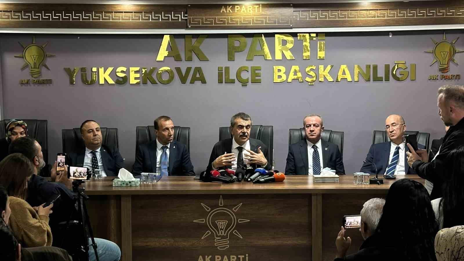 Bakan Yusuf Tekin: "O öğrencimizi kaybettik"