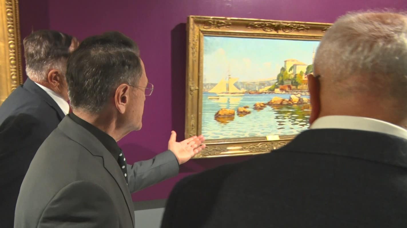 Harita çiziminden sanat eserlerine: Asker ressamların Türk dünyasına uzanan sanat sergisi