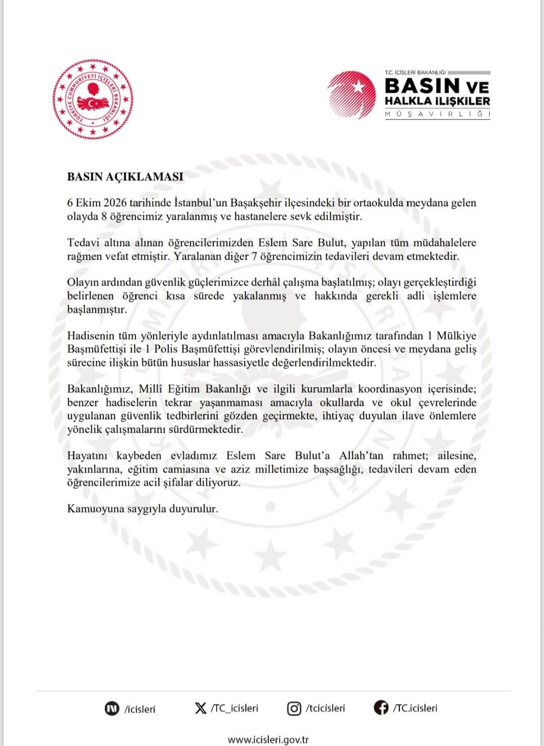 İstanbul’da 1 öğrencinin hayatını kaybettiği olayın şüphelisi yakalandı