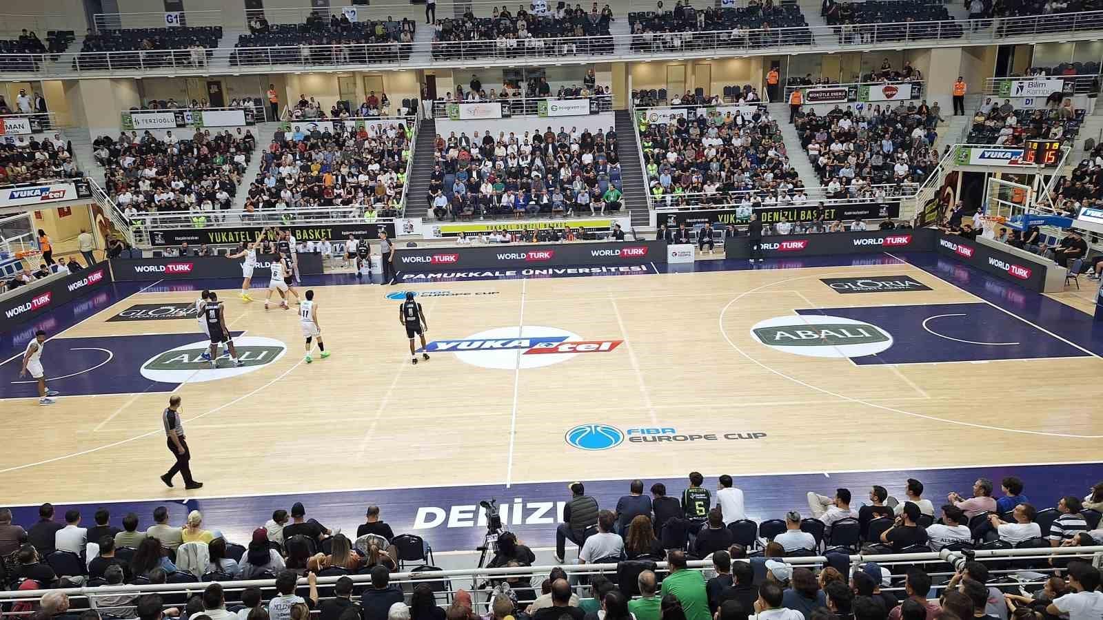 Denizli’nin potadaki ilk Avrupa mücadelesinde yüzler güldü