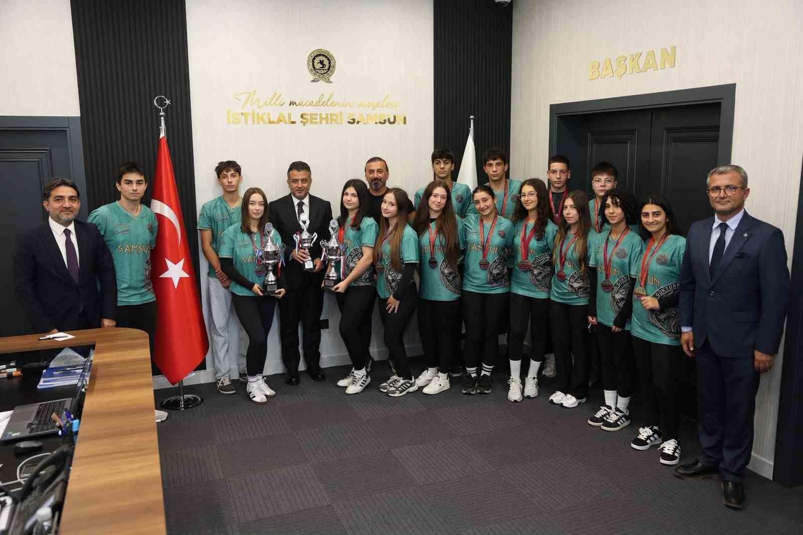 Başkan Doğan: "Şehrimizin evlatlarıyla gurur duyuyorum"