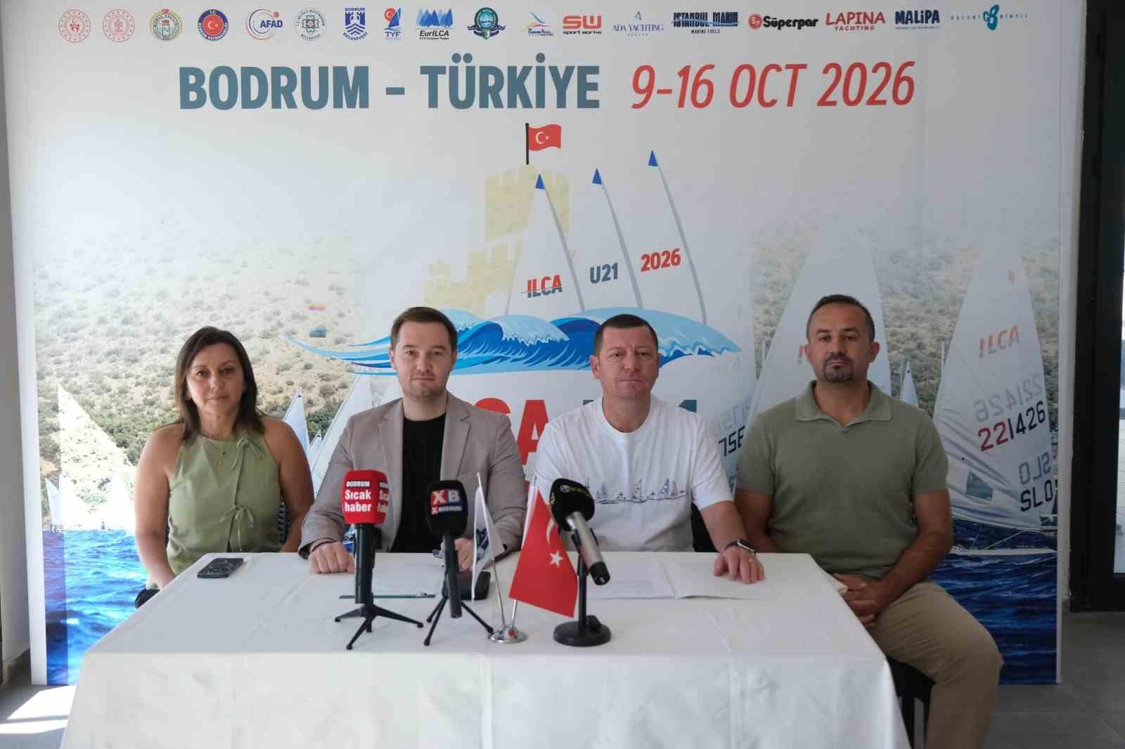 Bodrum’da 42 ülkeden 191 genç yelkenci Avrupa şampiyonluğu için yarışacak