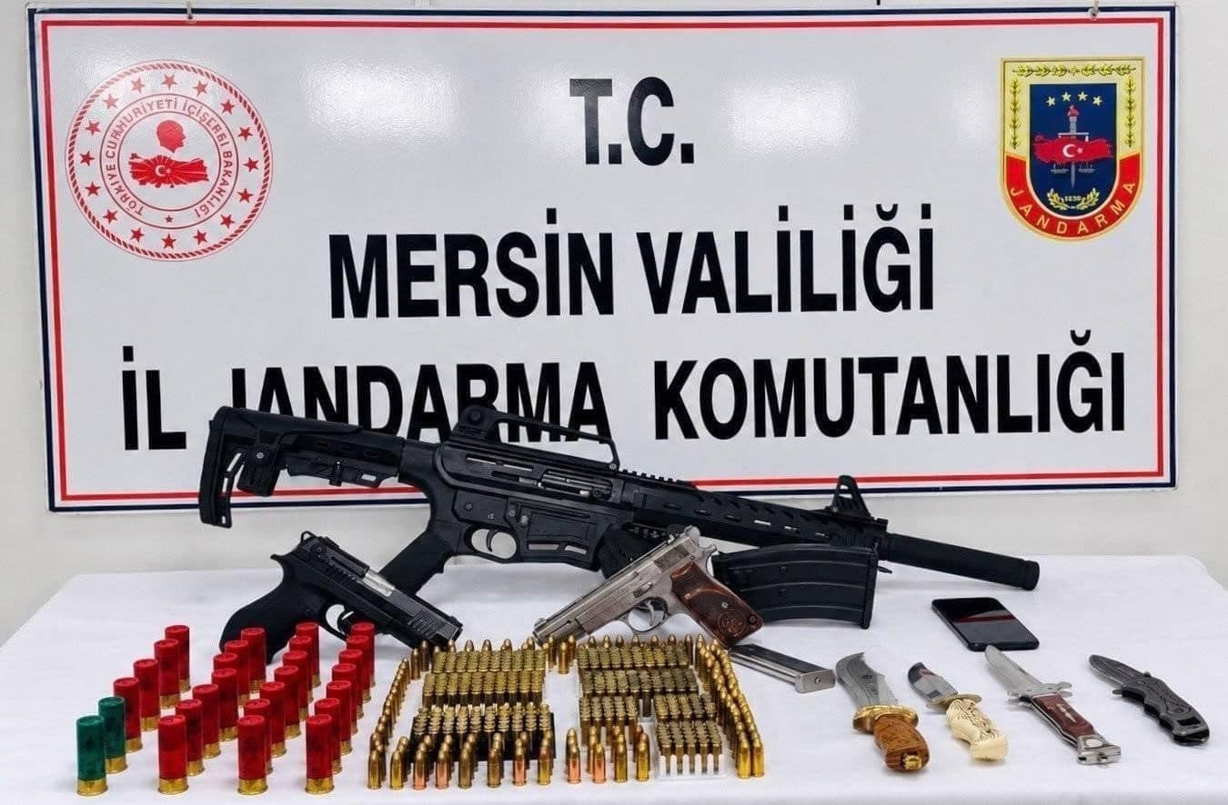 Mersin’de silah kaçakçılığı operasyonu: 1 tutuklama