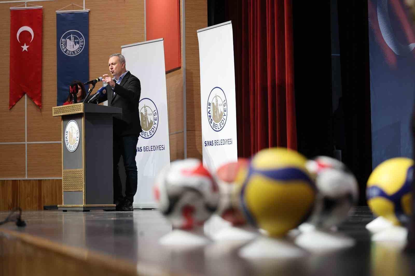 Sivas Belediyesinden amatör spora 6 milyon TL’lik destek
