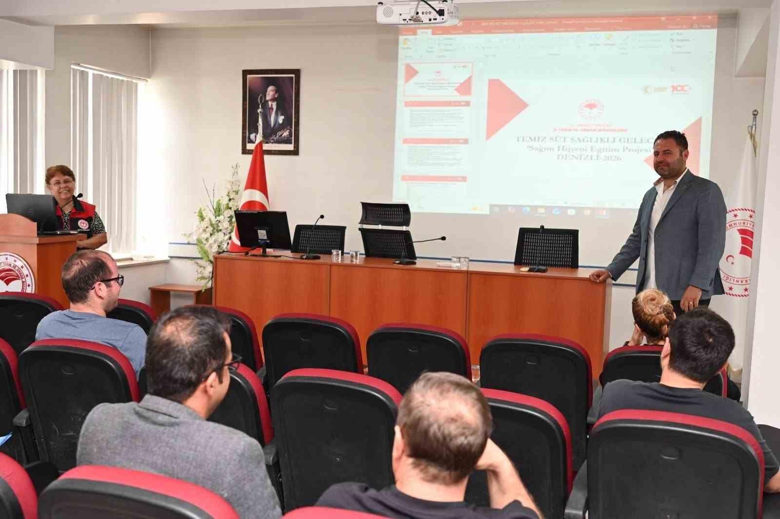 Denizli’de 1140 yetiştiriciye temiz süt desteği