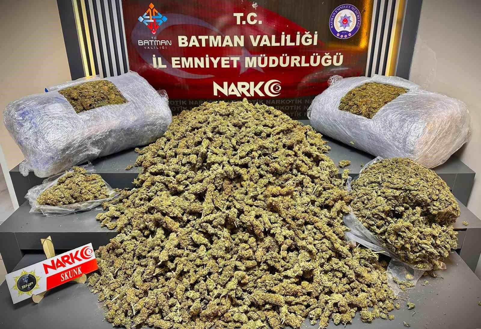 Batman’da uyuşturucu operasyonları: 7 tutuklama