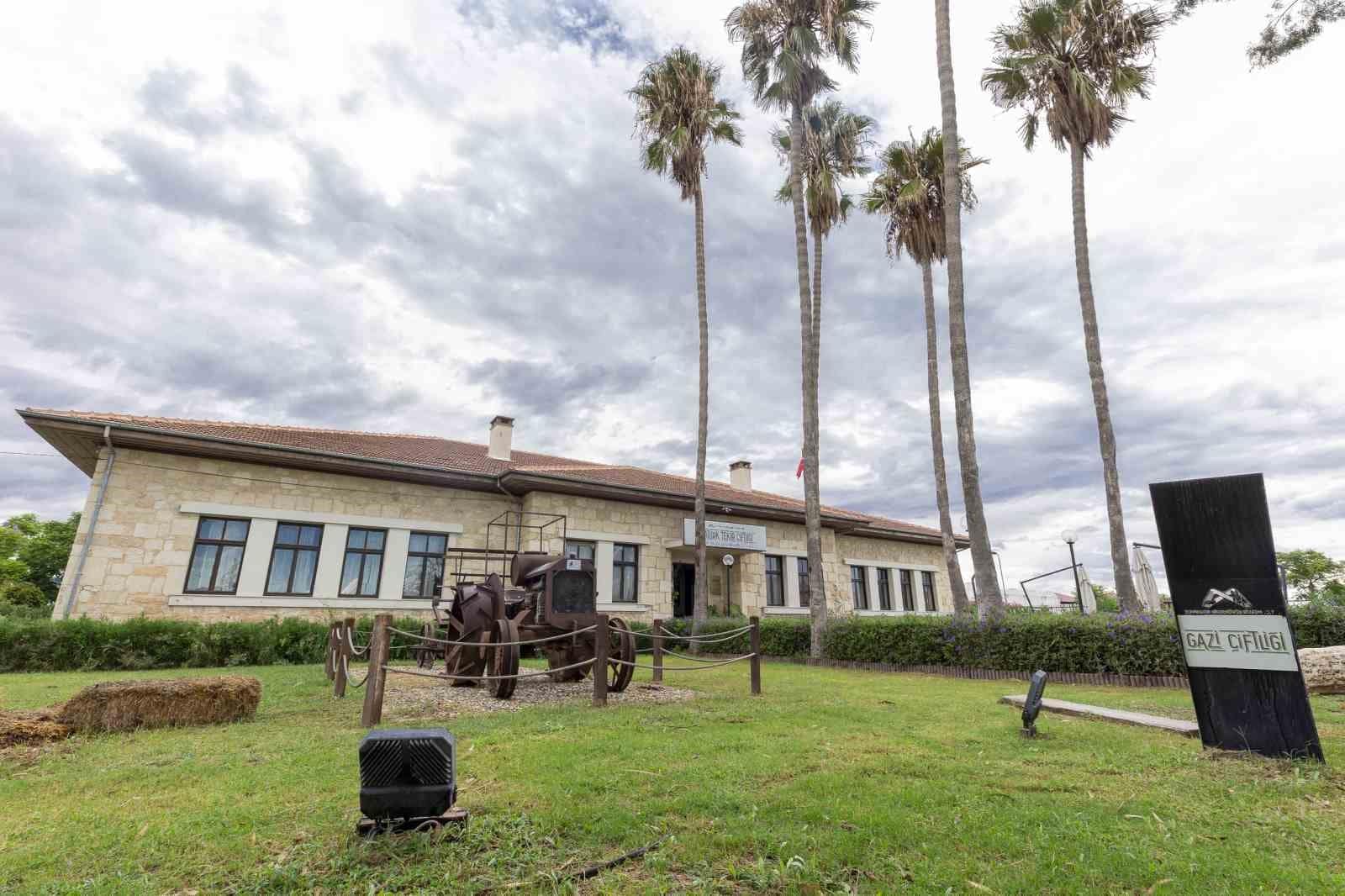 Silifke Atatürk Gazi Çiftliği yenilenen yüzüyle ziyaretçilerini ağırlıyor