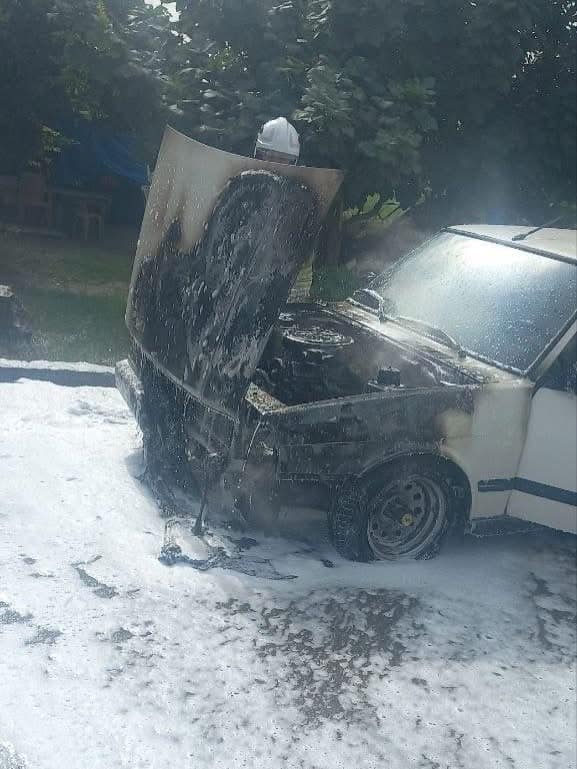 Erzin’de TOFAŞ alevlere teslim oldu