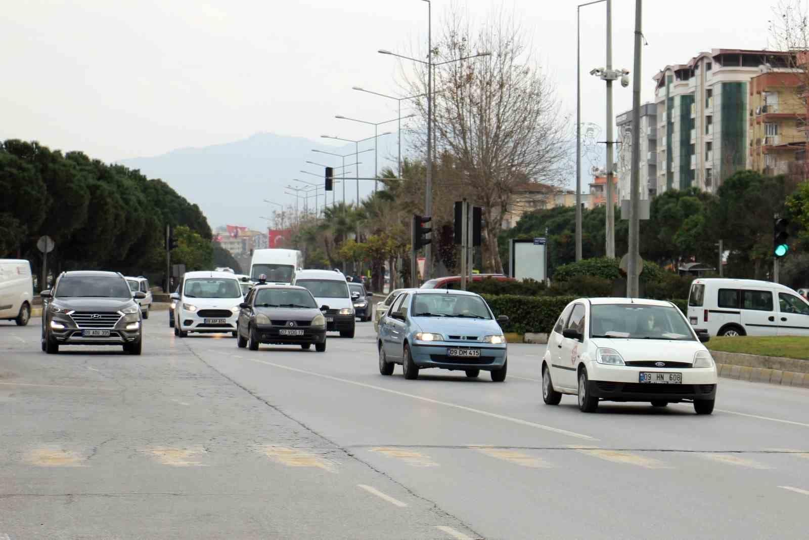 Aydın’da araç sayısı 697 bin oldu