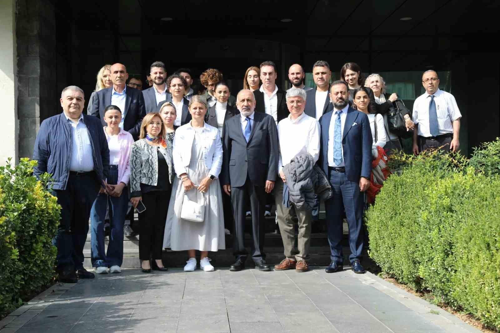 Ermenistan heyetinden DTSO’ya ziyaret: ’’Dostluk ve ticaret için her türlü işbirliğine hazırız’’