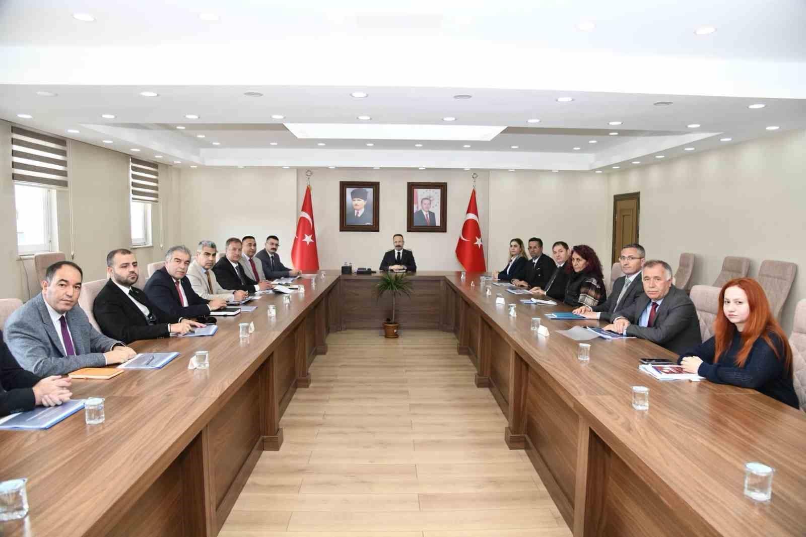 Ardahan’da SANTEK toplantısı gerçekleştirildi