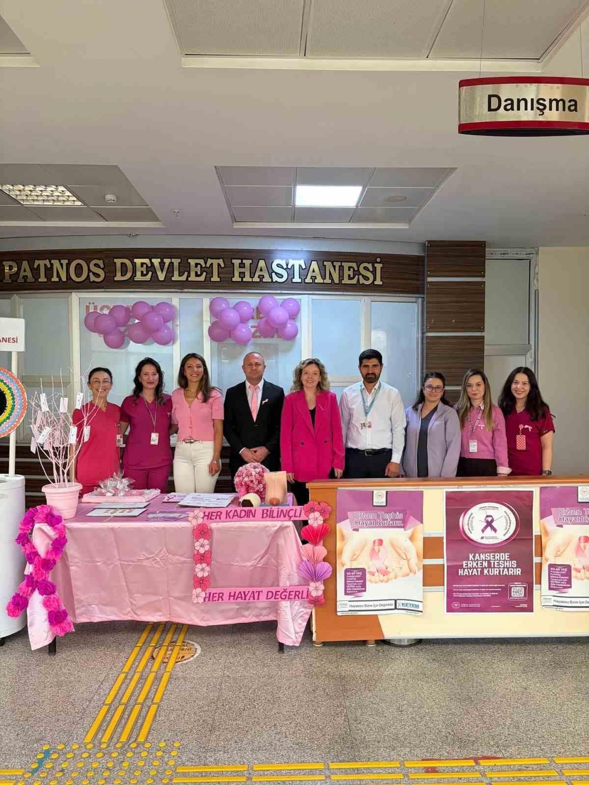Patnos Devlet Hastanesi’nde farkındalık etkinliği