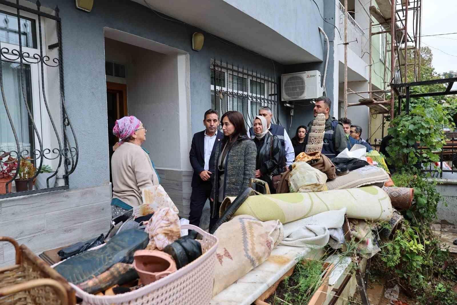 Beykoz’da rekor yağış: Bin 879 talebin tamamına ulaşıldı