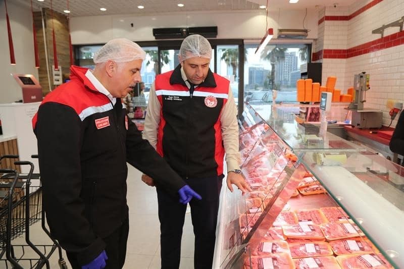 Bursa’da 220 işletmeye eş zamanlı et denetimi