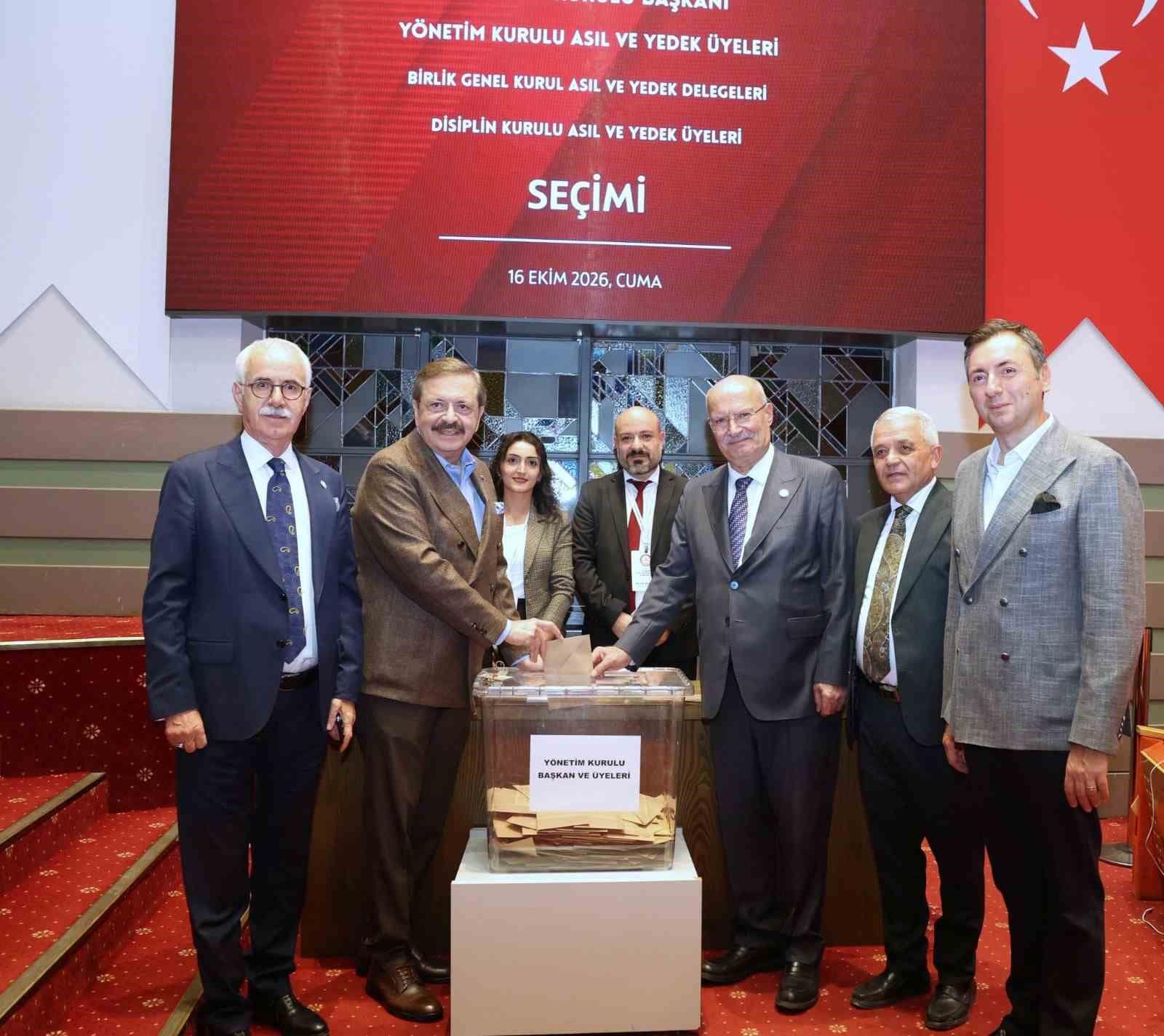 ATO Meclisi, Yönetim Kurulu Başkanlığı’na yeniden Gürsel Baran’ı seçti