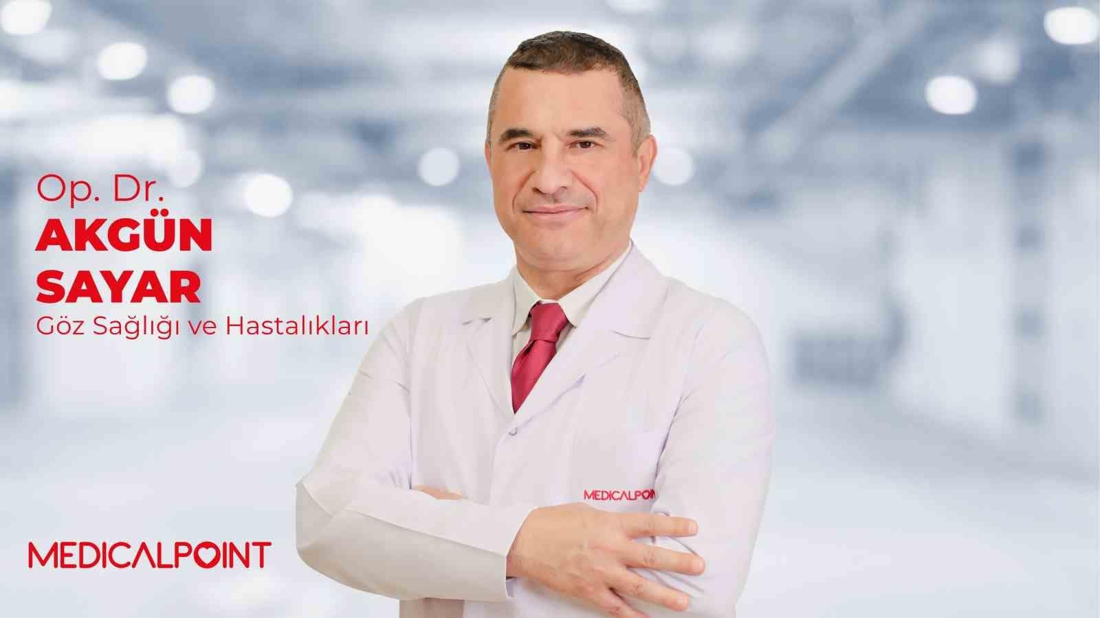 Op. Dr. Sayar: "Sonbaharda göz kuruluğuna dikkat"