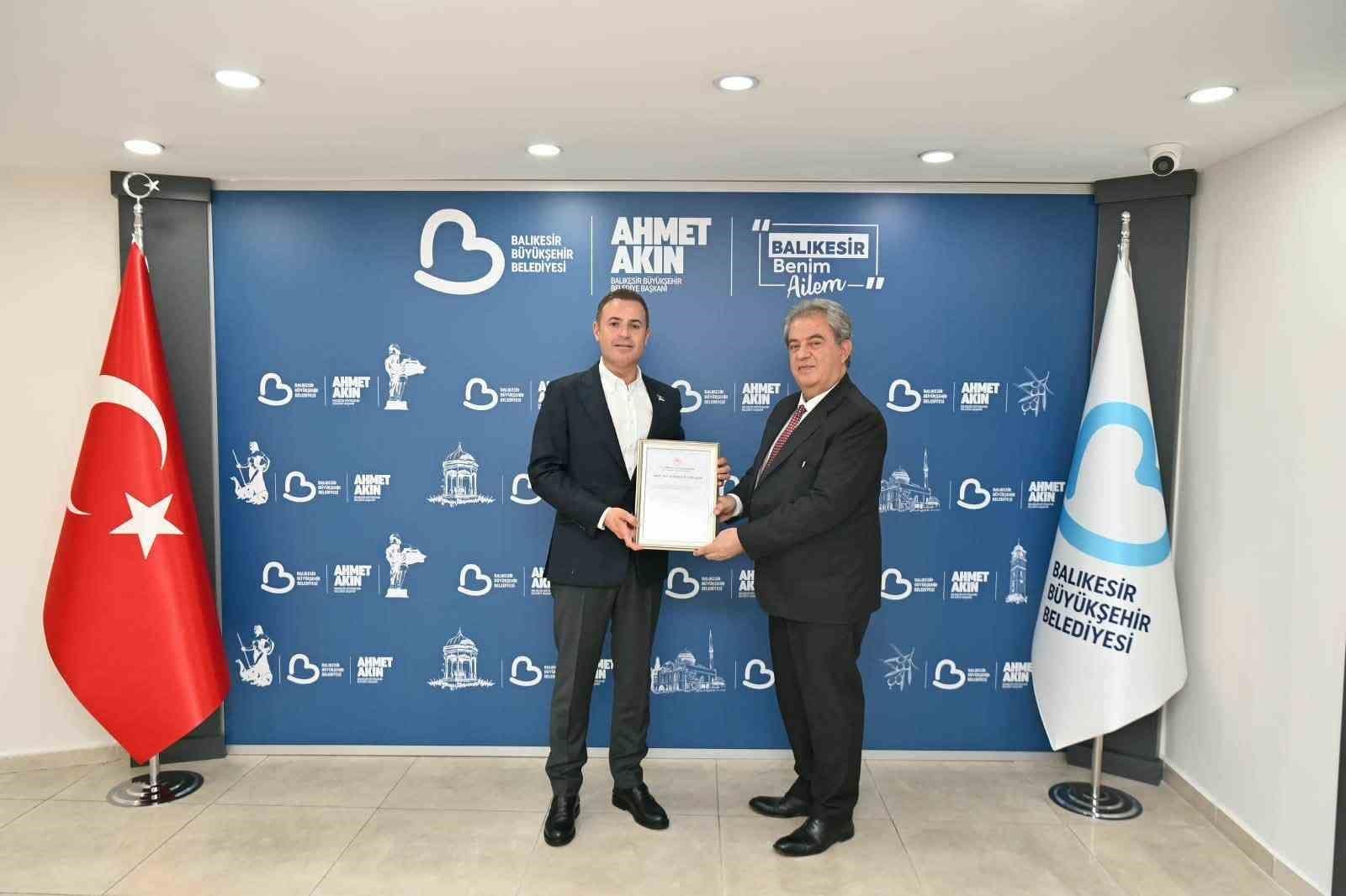 BASKİ, Mavi Su Verimliliği Belgesi’ni almaya hak kazandı