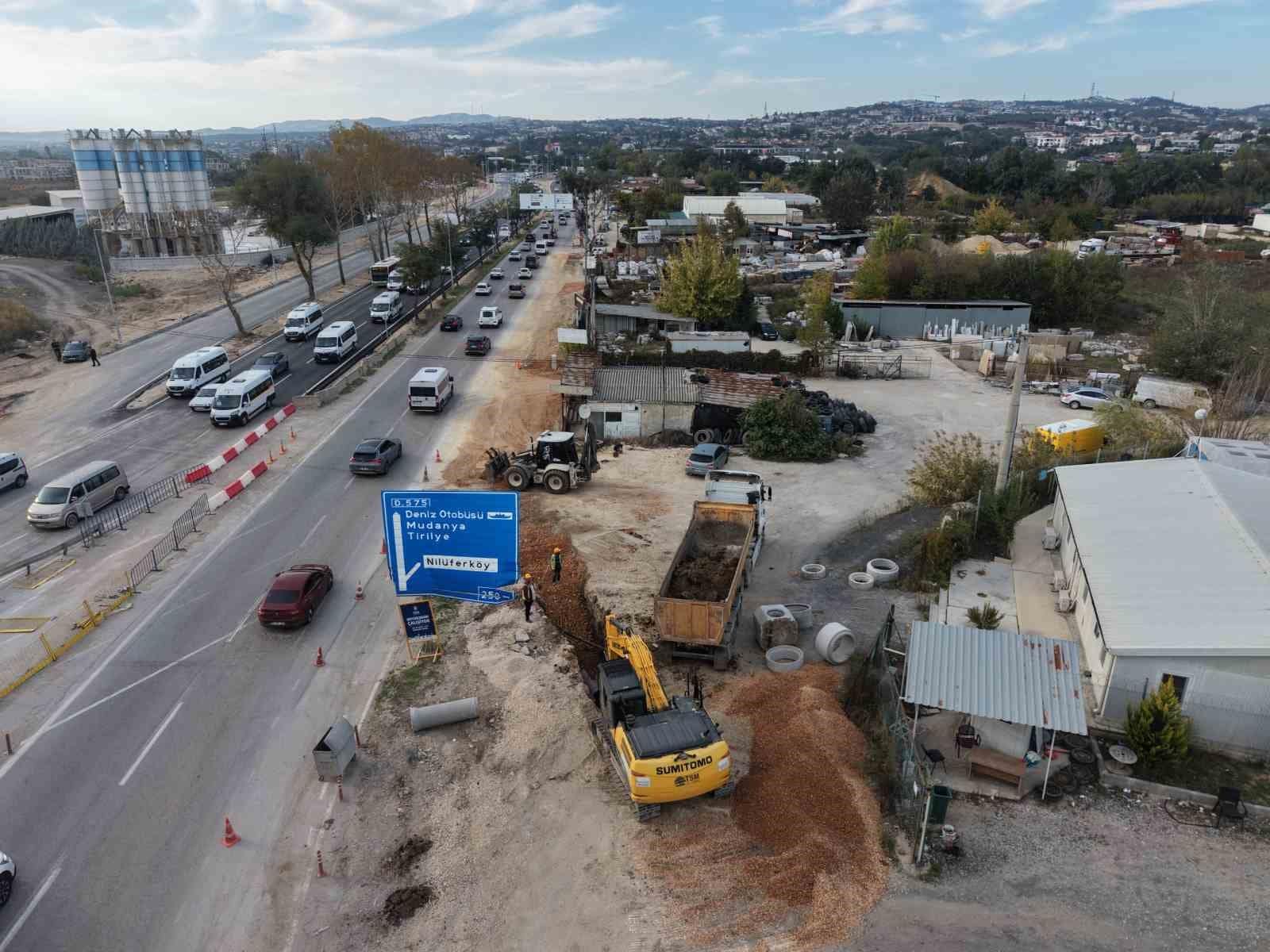 Büyükşehir’den kesintisiz altyapı mesaisi