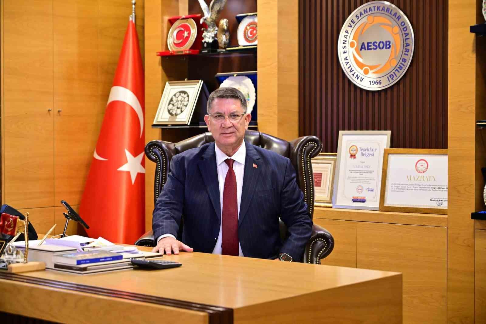 AESOB Başkanı Dere’den sahte indirim uyarısı