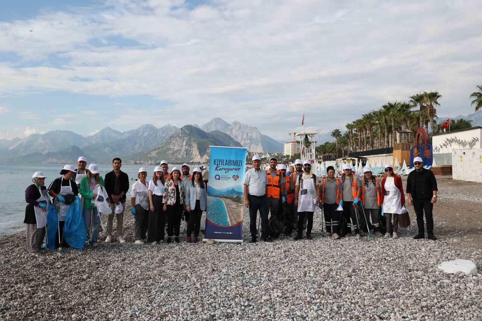 Konyaaltı sahillerinde plastik atıklara karşı yeni proje