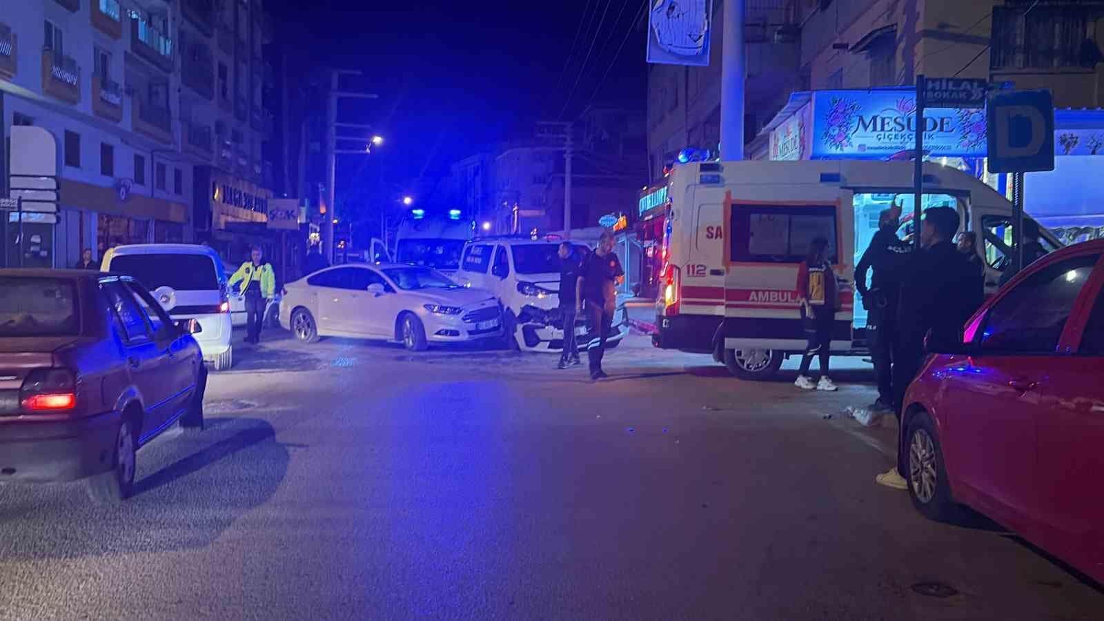 Osmaniye’de otomobiller çarpıştı: 2 yaralı