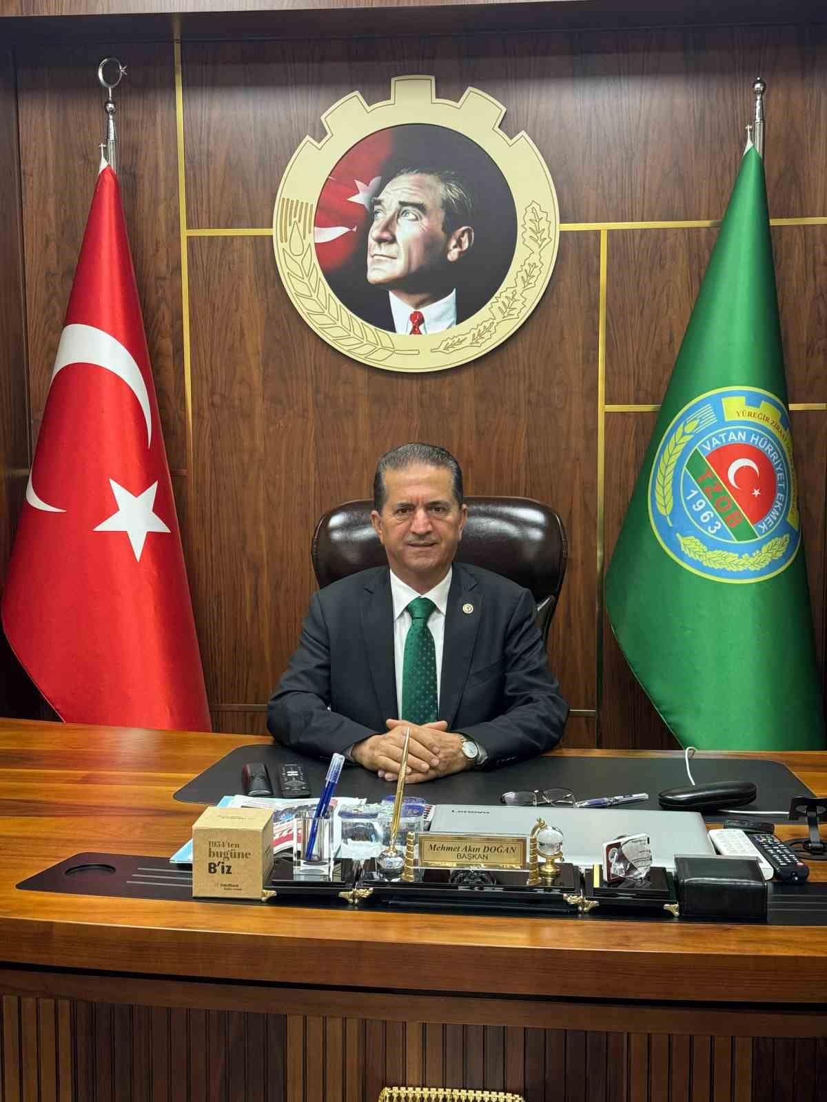 Doğan: "Tarım kredisi üst limitleri son üç yılda gerçekleşen enflasyon dikkate alınarak güncellenmeli"