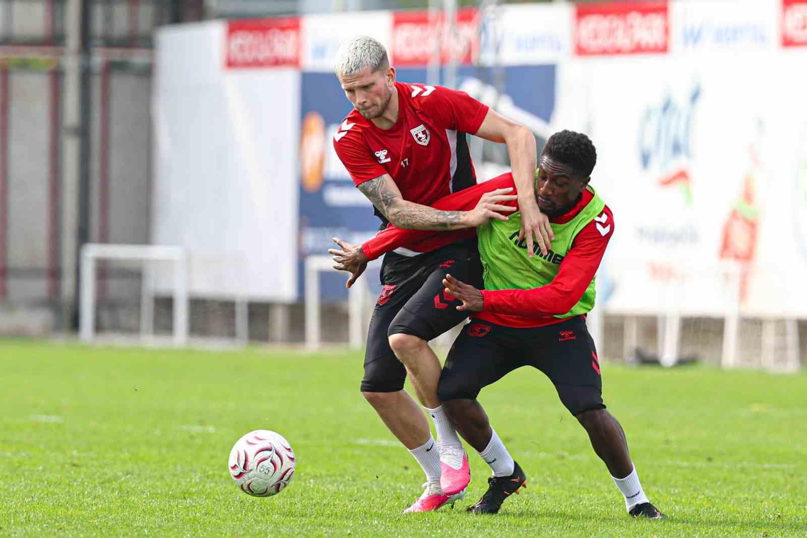 Samsunspor, Amed Sportif Faaliyetler maçı hazırlıklarına devam etti