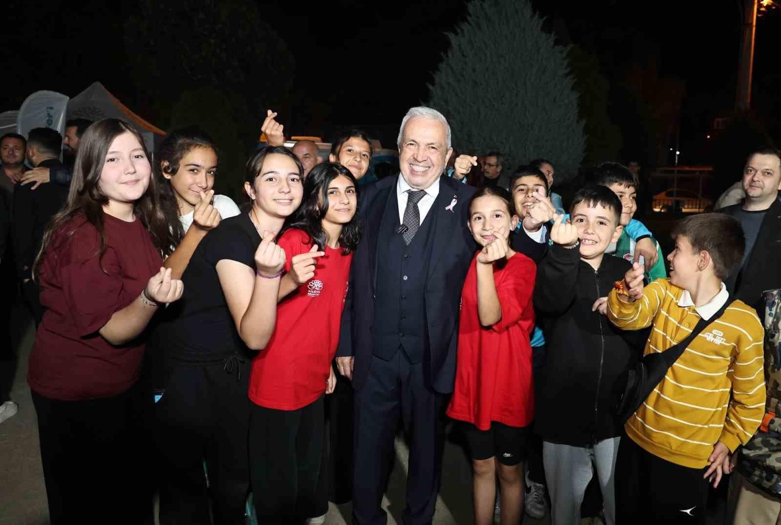 Başkan Şadi Özdemir Akçalar’da vatandaşlarla buluştu