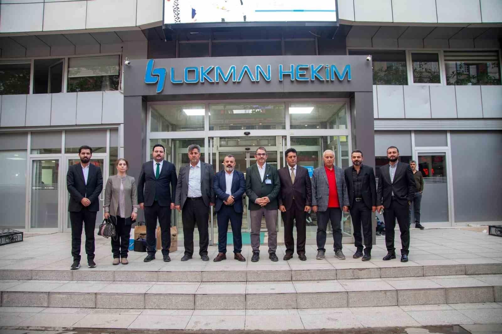 Kuzey Irak heyetinden Lokman Hekim Van Hastanesine ziyaret