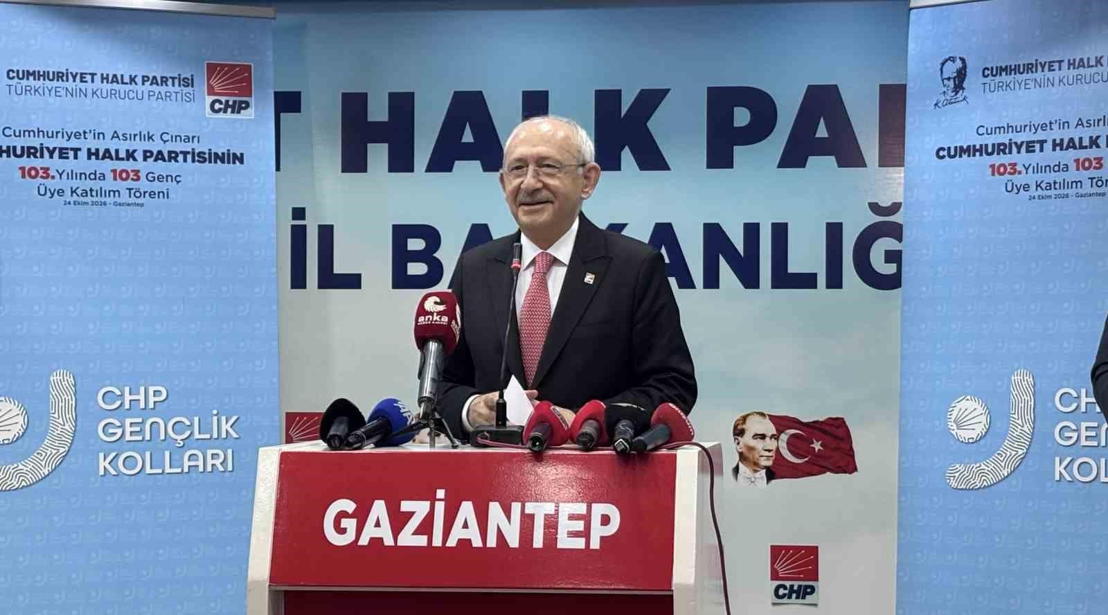 Kılıçdaroğlu: "Gaziantep bizim açımızdan çok önemli bir kent"