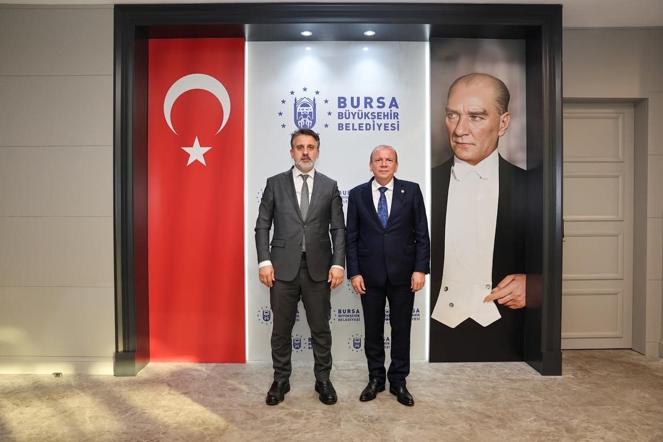 BTSO Başkanı Matlı’dan Büyükşehir Belediye Başkan Vekili Biba’ya ziyaret