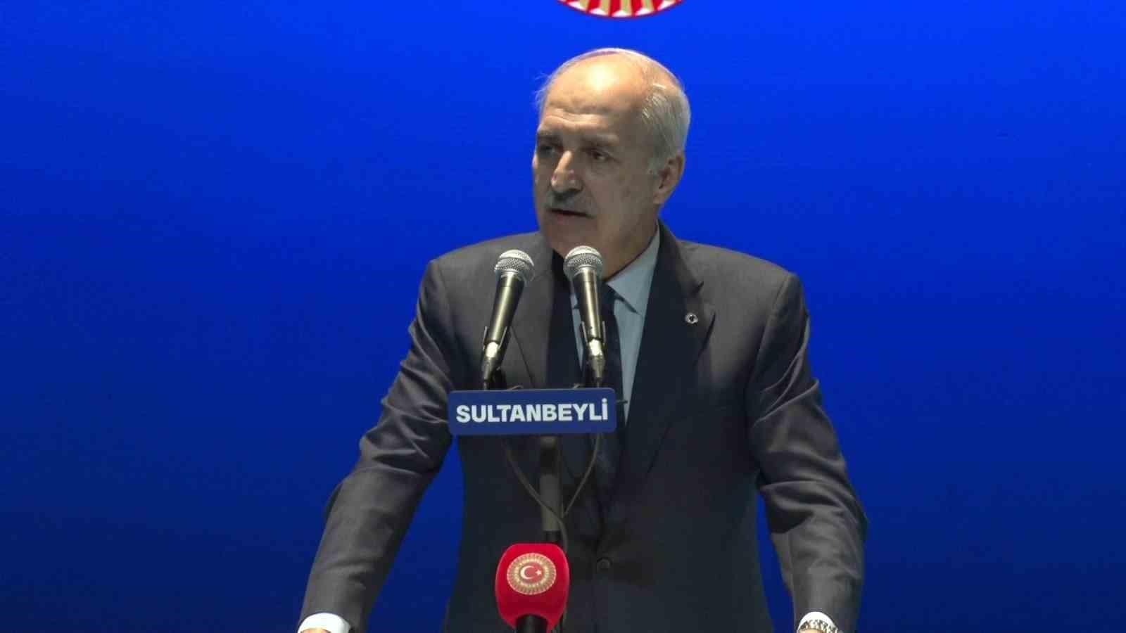 TBMM Başkanı Kurtulmuş: "Bugünler siyonist rejimin iyi günleridir, önlerinde onları bekleyen çok daha zor, çok daha tehlikeli yollar olduğunu hatırlatmak isterim"