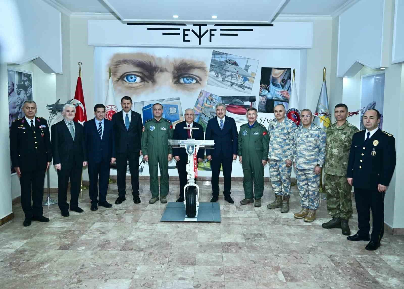 Eskişehir 1’inci Hava Bakım Fabrika Müdürlüğünün 100’üncü yılına özel ziyaret