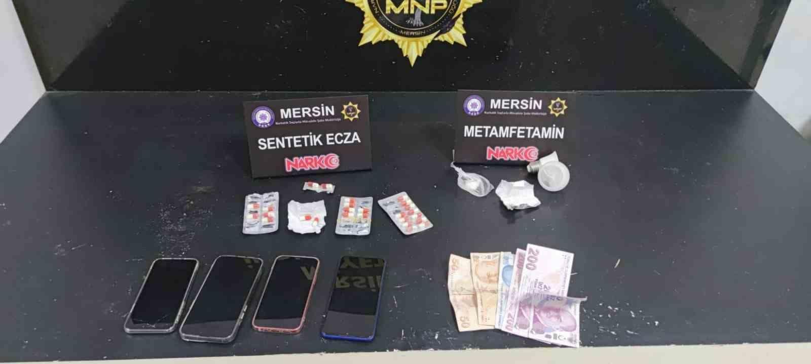 Mersin’de torbacı operasyonu: 5 tutuklama
