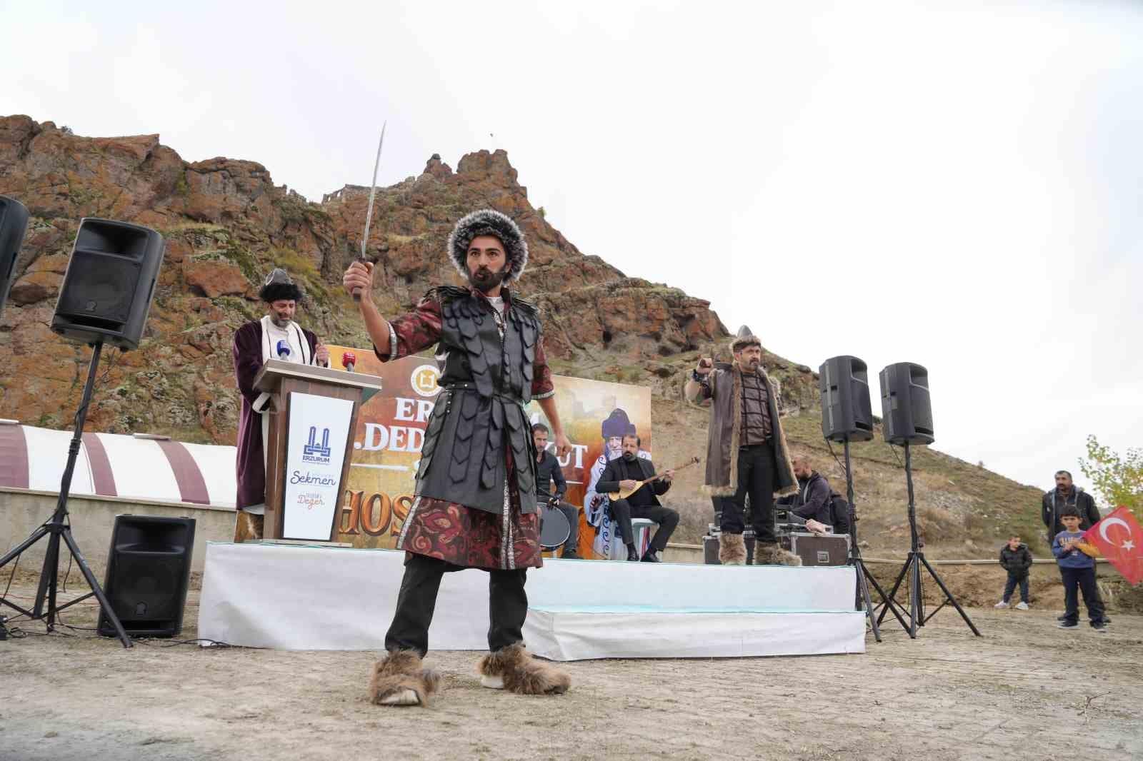 Erzurum’da bir tarih yeniden canlandı: I. Dedem Korkut Şenliği’ne yoğun ilgi