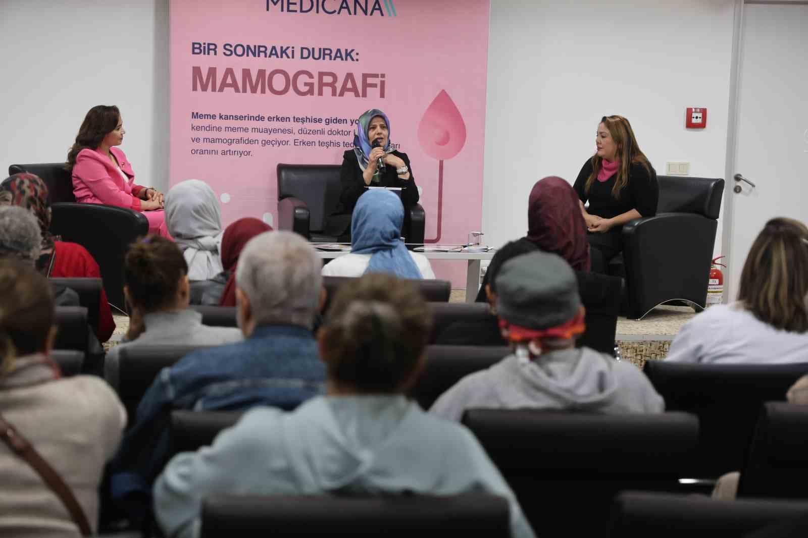 Medicana Konya’da meme kanserine karşı farkındalık buluşması