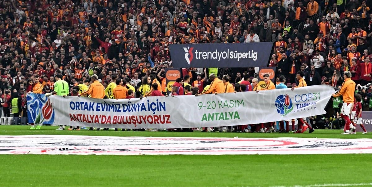 Trendyol Süper Lig’de 9. haftaya COP31 damgası