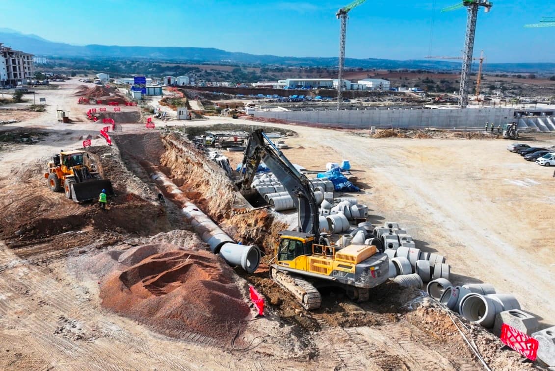 DESKİ’den Denizli Şehir Hastanesi bölgesine 250 milyonluk altyapı yatırımı