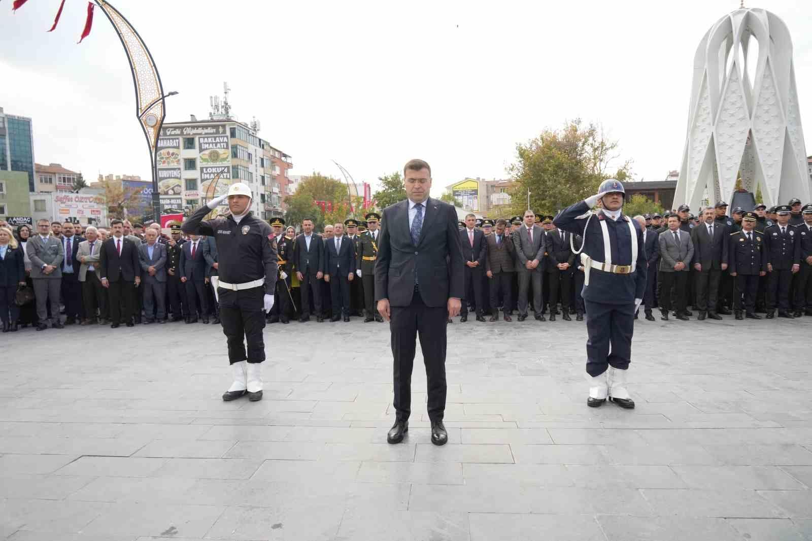 Niğde’de 29 Ekim Cumhuriyet Bayramı kutlamaları başladı