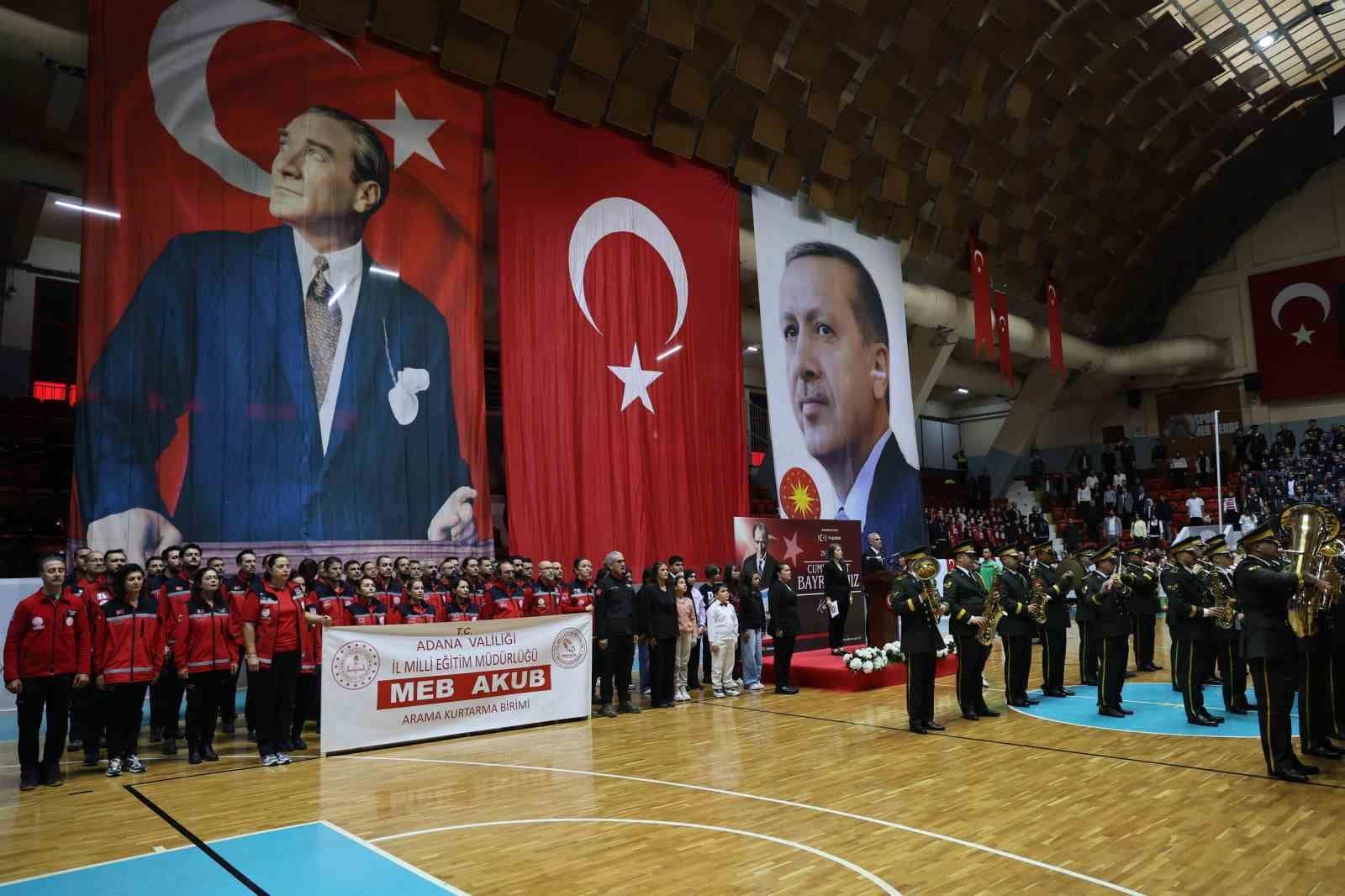Adana’da Cumhuriyet’in 103. yılı coşkuyla kutlandı